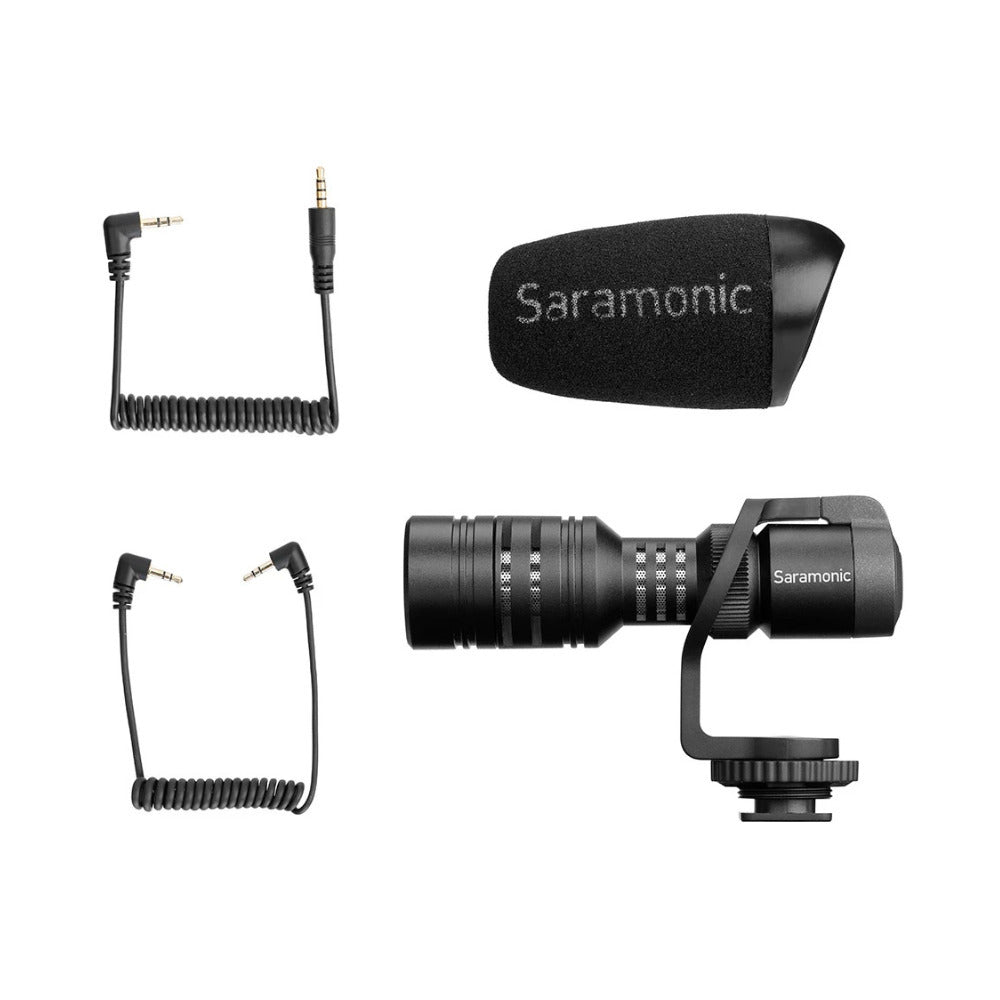 Saramonic Vmic Mini Ultracompact Camera-Mountable Shotgun Microphone