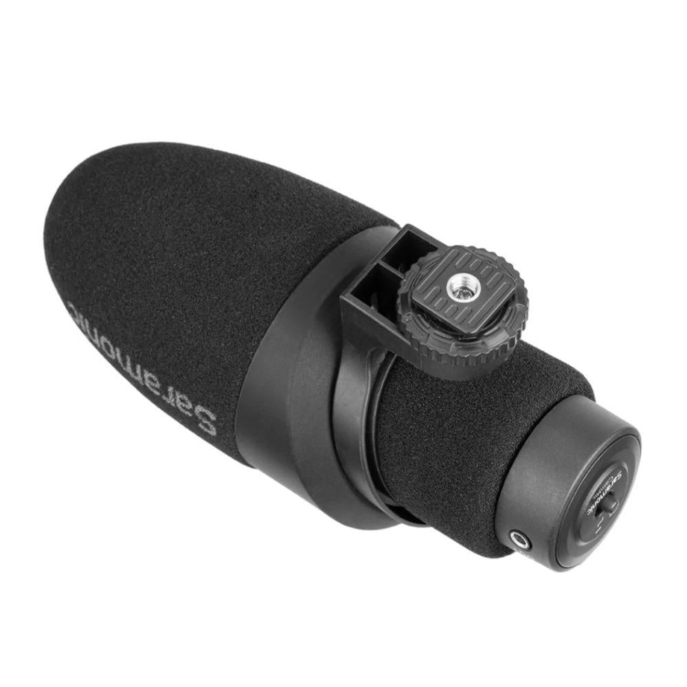 Saramonic CamMic Camera-Mount Shotgun Microphone for DSLR Cameras and Smartphones
