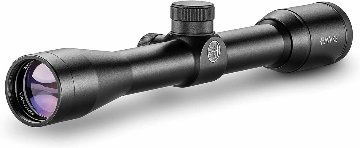 Hawke Sport Optics 4x32 Vantage Riflescope with 30/30 Duplex Reticle (Matte Black)