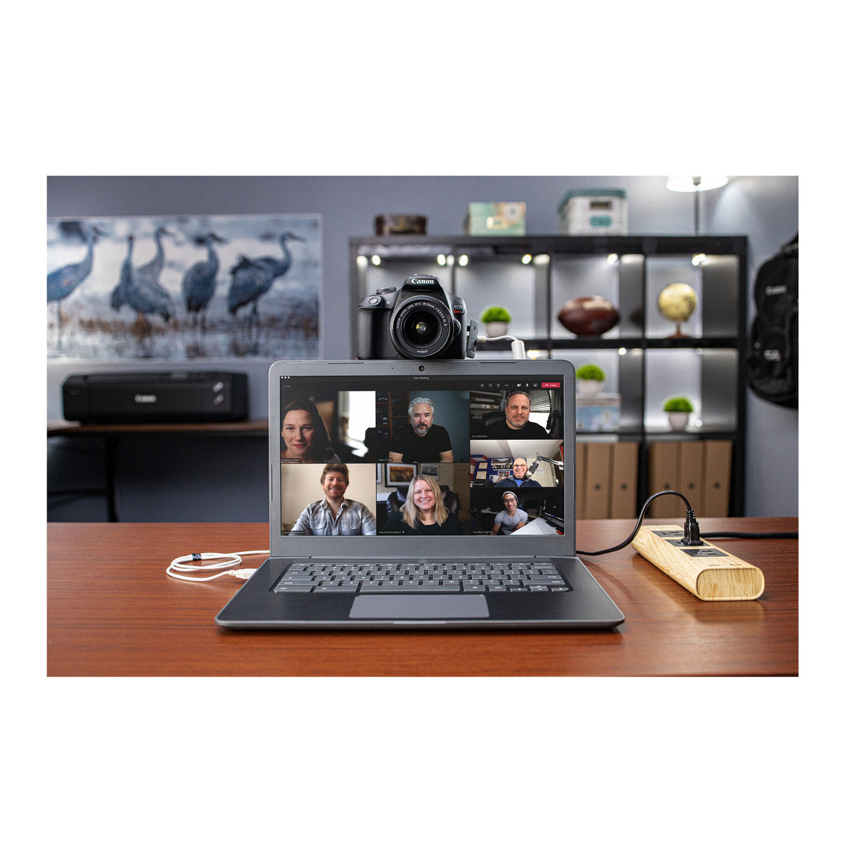 Canon EOS Webcam Accessories Starter Kit for EOS Rebel T7, T6, T5, T3