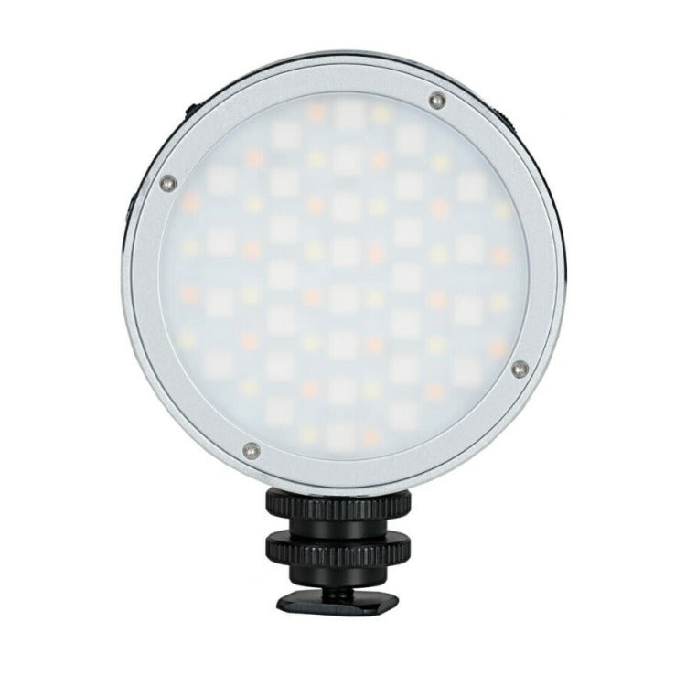 Godox R1 Round Mini Creative RGB Light (Silver)