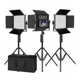 GVM 896S-3L Bi-Color LED 3-Panel Video Light Kit (Open Box)
