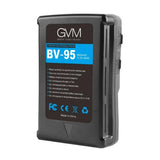 GVM BV-95 V-Mount Battery with D-Tap and DC Outputs