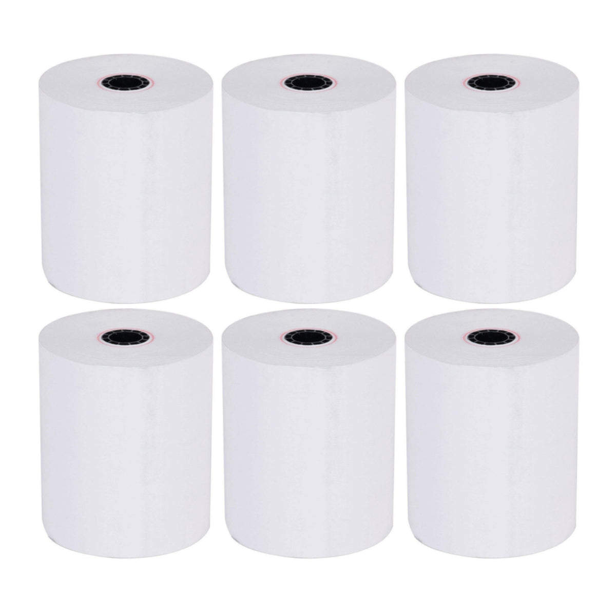 Generic 2 1/4-Inch x 50-Feet Thermal Receipt Paper Roll (6-Pack) (Open Box)