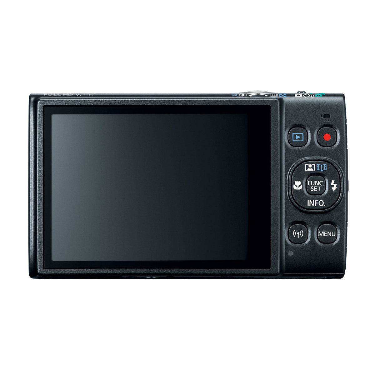 Canon PowerShot ELPH 360 HS Digital Camera (Black)