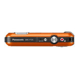 Panasonic LUMIX TS25 16MP Waterproof Digital Camera with 4x Optical Zoom (Orange)