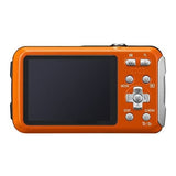 Panasonic LUMIX TS25 16MP Waterproof Digital Camera with 4x Optical Zoom (Orange)