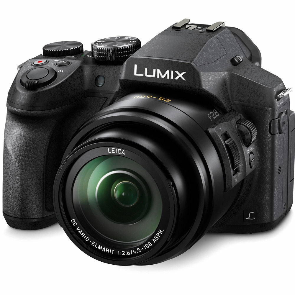 Panasonic LUMIX FZ300 4K 24x f/2.8 Long Zoom Digital Camera (Black)