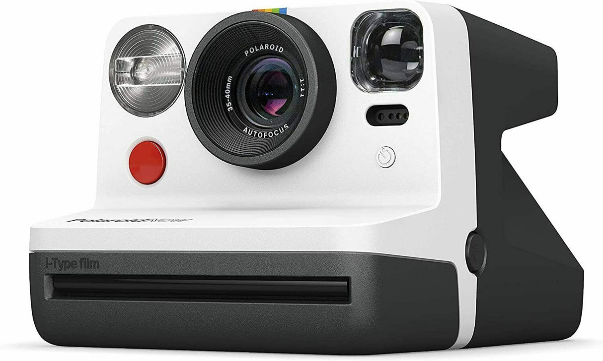 Polaroid Now VF i-Type Instant Camera (B&W) Bundle with Film &Accessories
