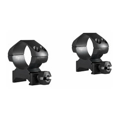 Hawke Sport Optics Precision Steel Weaver Ring Mounts (1-Inch, Medium, 2-Pack) (Open Box)