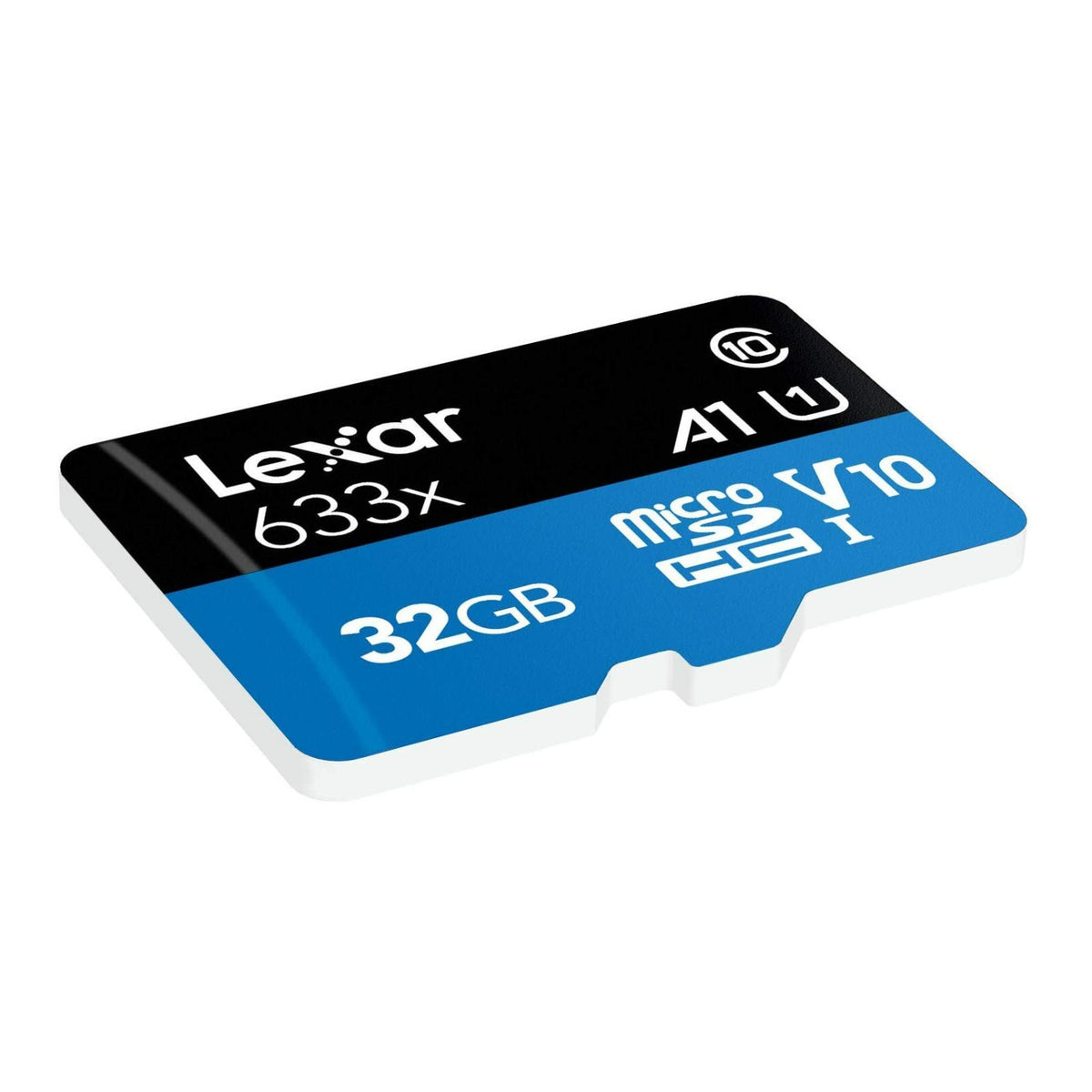 Lexar 32GB High-Performance 633x UHS-I microSDHC Memory Card with SD Adapter