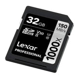 Lexar Professional 1000x 32GB UHS-II SDHC Memory Card