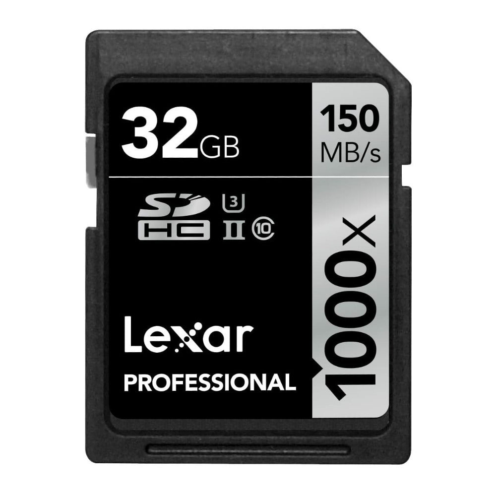 Lexar Professional 1000x 32GB UHS-II SDHC Memory Card