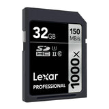 Lexar Professional 1000x 32GB UHS-II SDHC Memory Card
