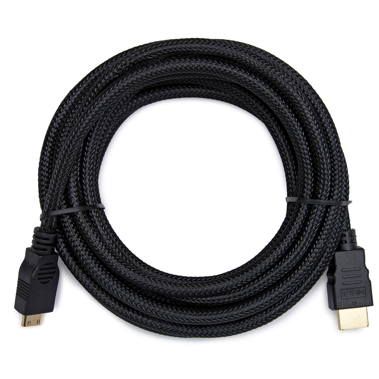Knox Gear Nylon-Braided 4K Mini-HDMI to HDMI Cable (15 Feet)