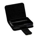 Samvix Leather Book Case for Mini SmartBass & SmartBass 2.0 MP3 Player (Black)