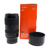 Sony E 70-350mm f/4.5-6.3 G OSS Lens (Used)