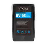 GVM BV-95 V-Mount Battery with D-Tap and DC Outputs