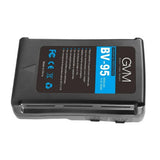 GVM BV-95 V-Mount Battery with D-Tap and DC Outputs