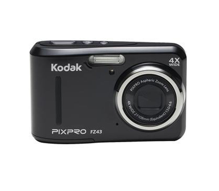 KODAK PIXPRO FZ43 16 MP Digital Camera (Black) with Carrying Case Bundle