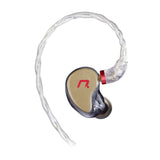 NXEars Basso High-Performance AGL IEM Earphones with Mono-Crystal Cable (Copper)
