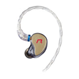 NXEars Basso High-Performance AGL IEM Earphones with Mono-Crystal Cable (Copper)