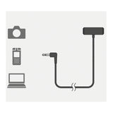 Sony ECM-LV1 Compact Stereo Lavalier Microphone with Case