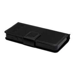 Samvix Leather Book Case for  IBusiness MP3 Players (Black)