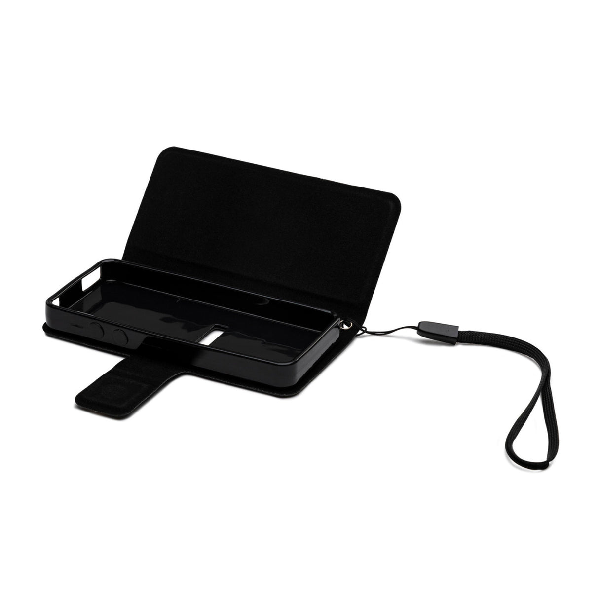 Samvix Leather Book Case for  IBusiness MP3 Players (Black)