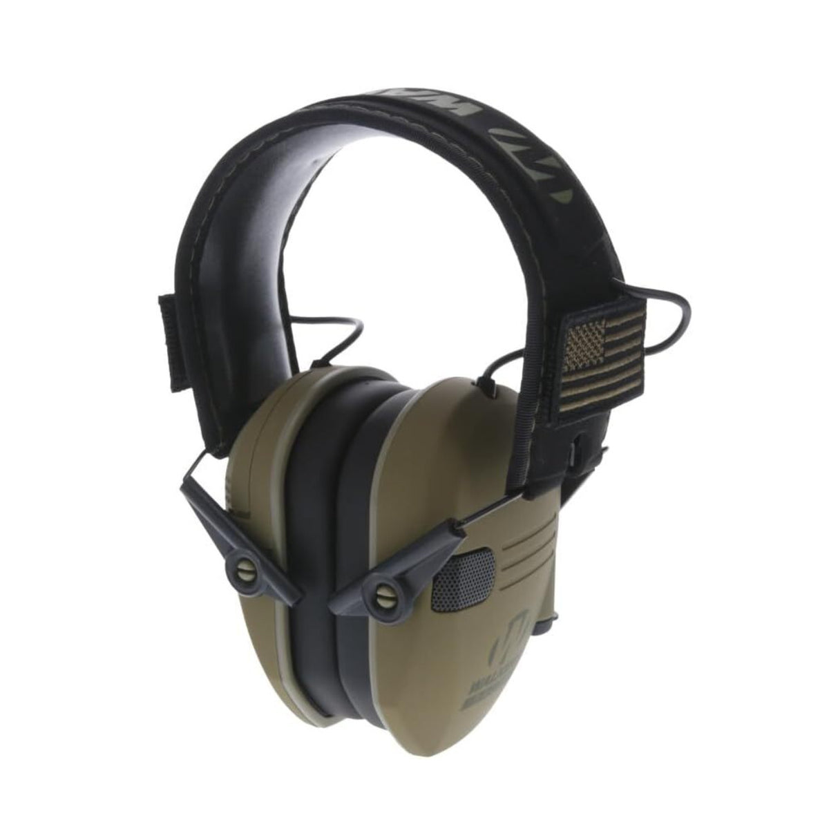Walker's Game Ear Razor Slim Electronic Muff with Case Bundle (Olive Drab Green) - 2