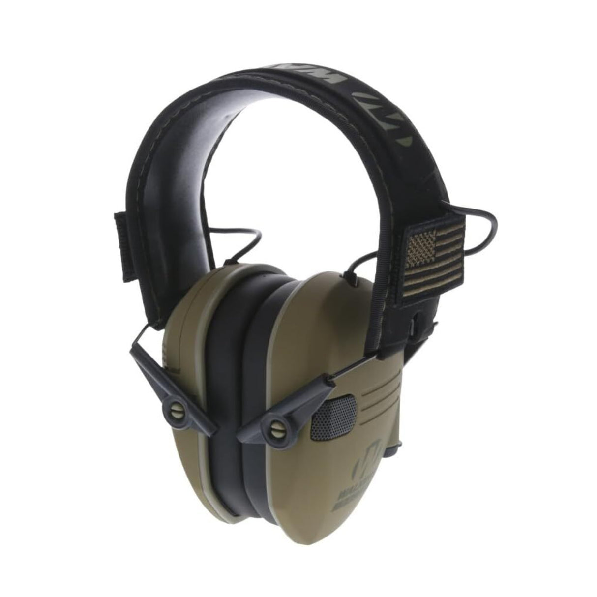 Walker's Game Ear Razor Slim Electronic Muff with Case Bundle (Olive Drab Green) - 2