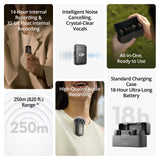 Xtra Sphra360 8K Video Action Camera with Wireless Microphone and Accessories - 8