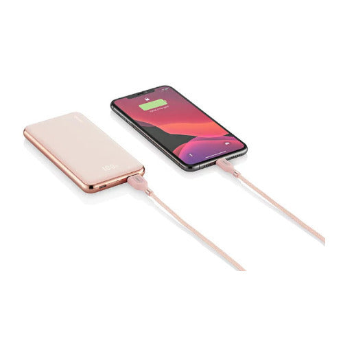 Ubio Labs Silhouette 6,000mAh Portable Power Bank (Pink/Rose Gold)