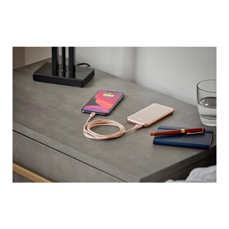 Ubio Labs Silhouette 6,000mAh Portable Power Bank (Pink/Rose Gold)