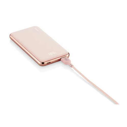Ubio Labs Silhouette 6,000mAh Portable Power Bank (Pink/Rose Gold)