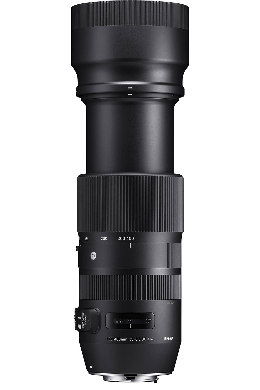 Sigma 100-400mm F5-6.3 Contemporary DG OS HSM Lens for Canon with SD Card Bundle