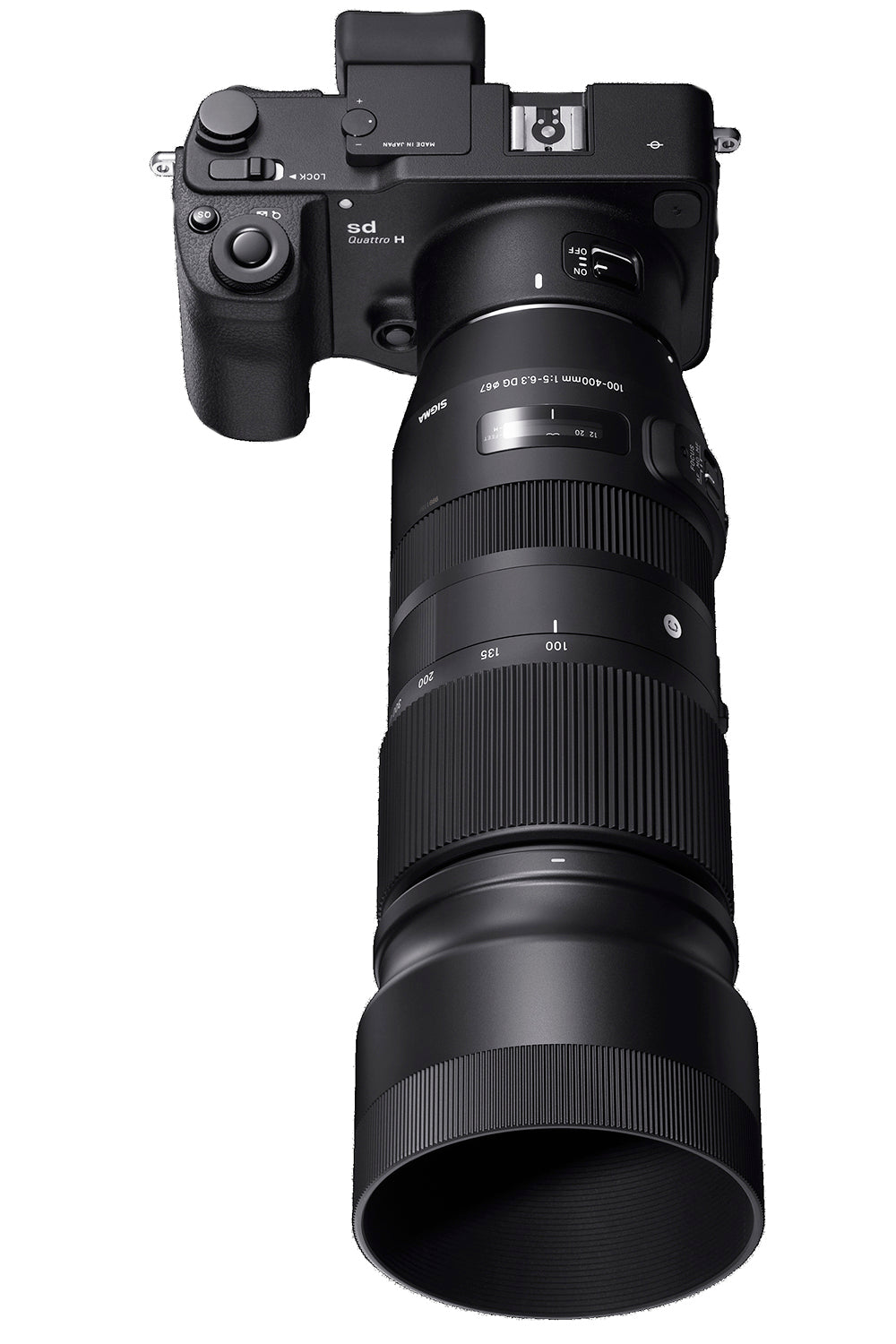 Sigma 100-400mm F5-6.3 Contemporary DG OS HSM Lens for Canon with SD Card Bundle