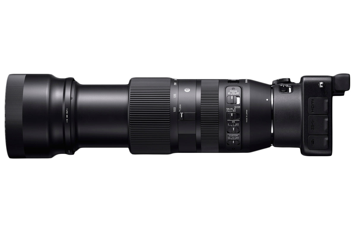 Sigma 100-400mm F5-6.3 Contemporary DG OS HSM Lens for Canon with SD Card Bundle