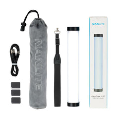 Nanlite PavoTube II 6C 10in 6w RGBWW LED Tube with Internal Battery