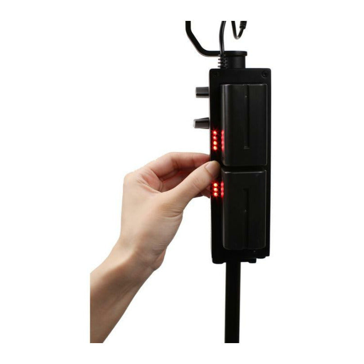 Nanlite Forza 60 LED Monolight Kit Includes NPF Battery Grip and S-Mount Adapter