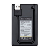 Koah Dual USB-C Charger with LCD Display for Sony NP-FZ100 Battery