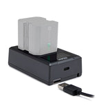 Koah Dual USB-C Charger with LCD Display for Sony NP-FZ100 Battery