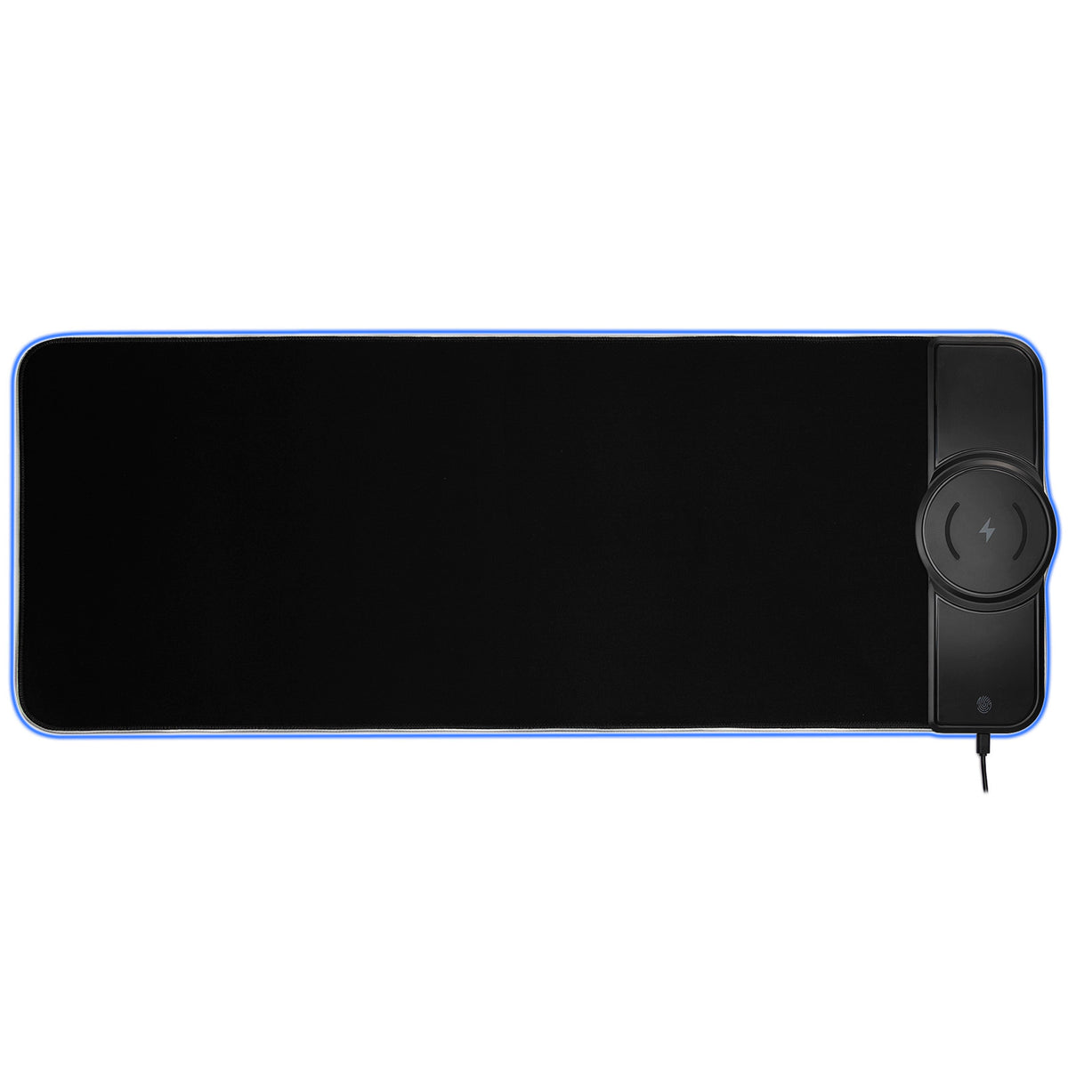 Kratos Power Gaming RGB Gaming Mouse Pad with 15W Wireless Charging