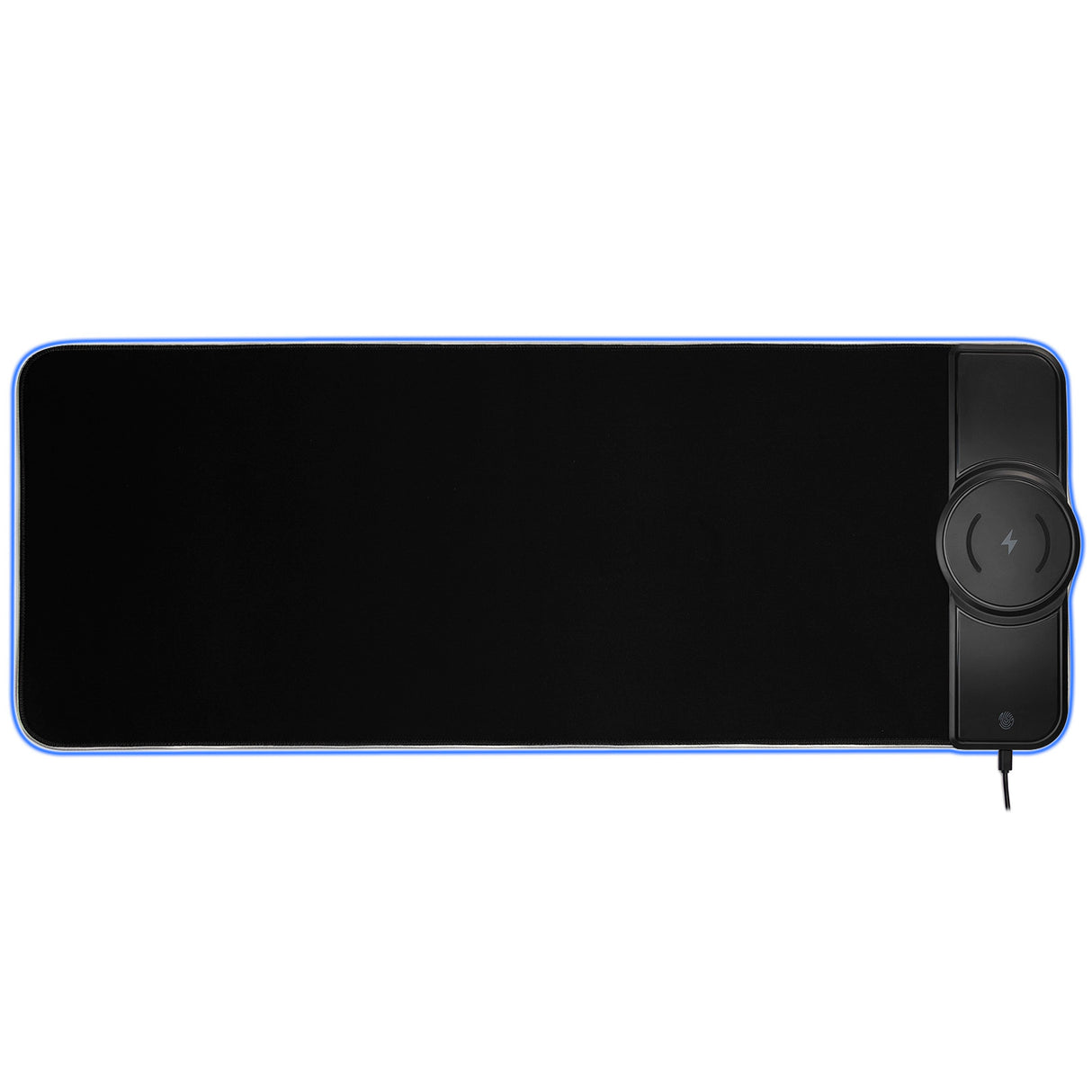 Kratos Power Gaming RGB Gaming Mouse Pad with 15W Wireless Charging