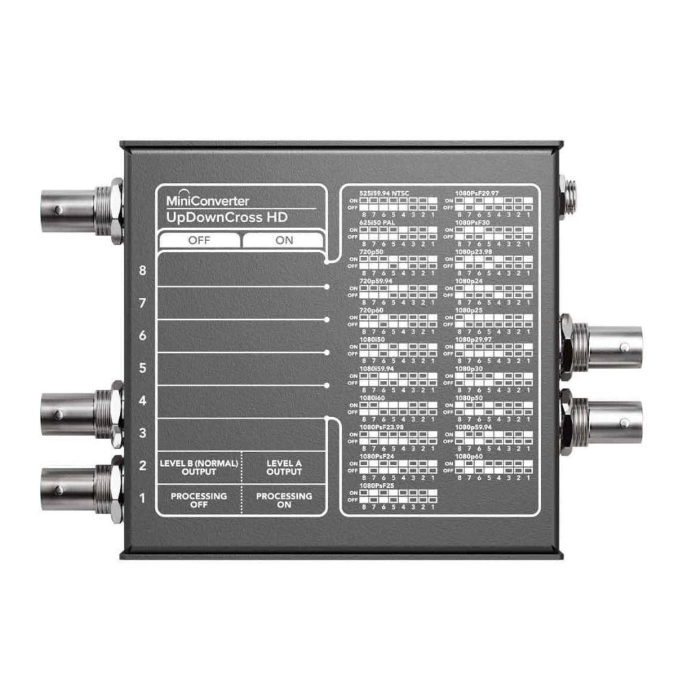 Blackmagic Design Mini Converter UpDownCross HD Bundle with SDI Video Cables