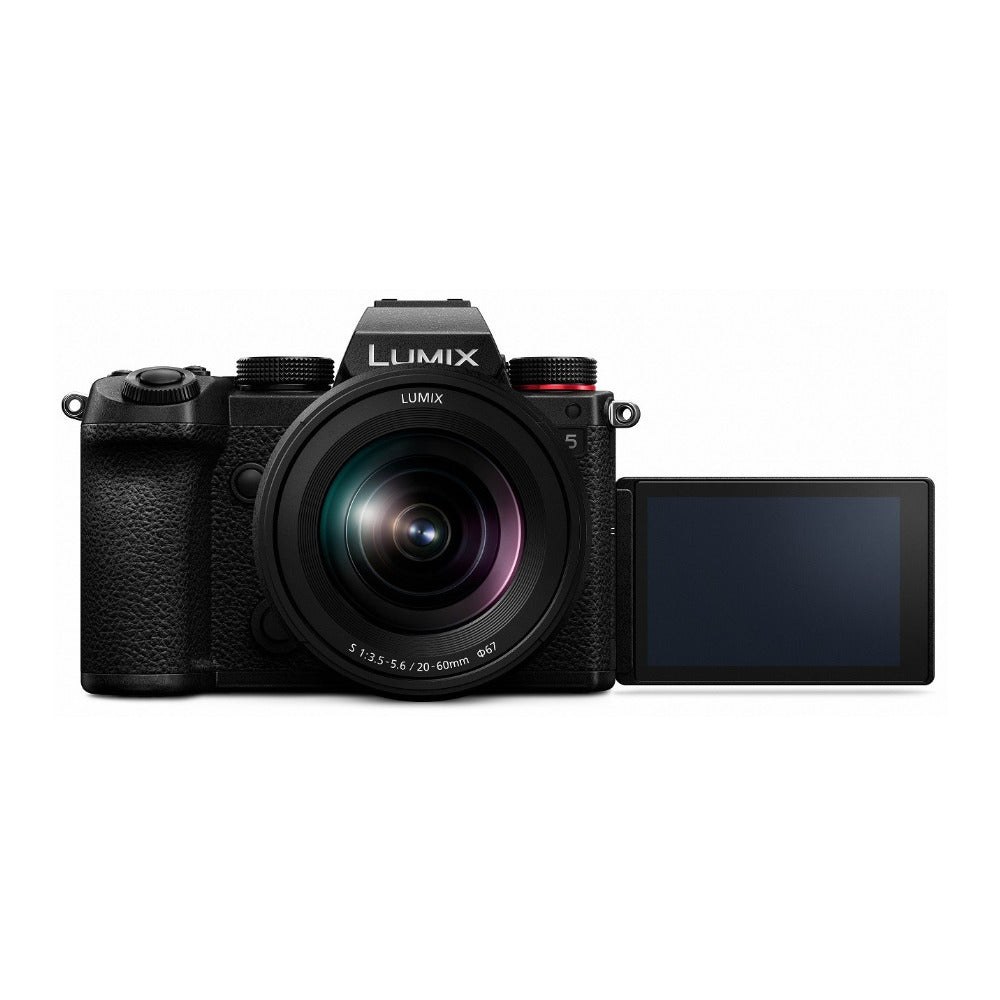 Panasonic LUMIX S5 4K Mirrorless Full-Frame Camera with 20-60mm Lens Bundle