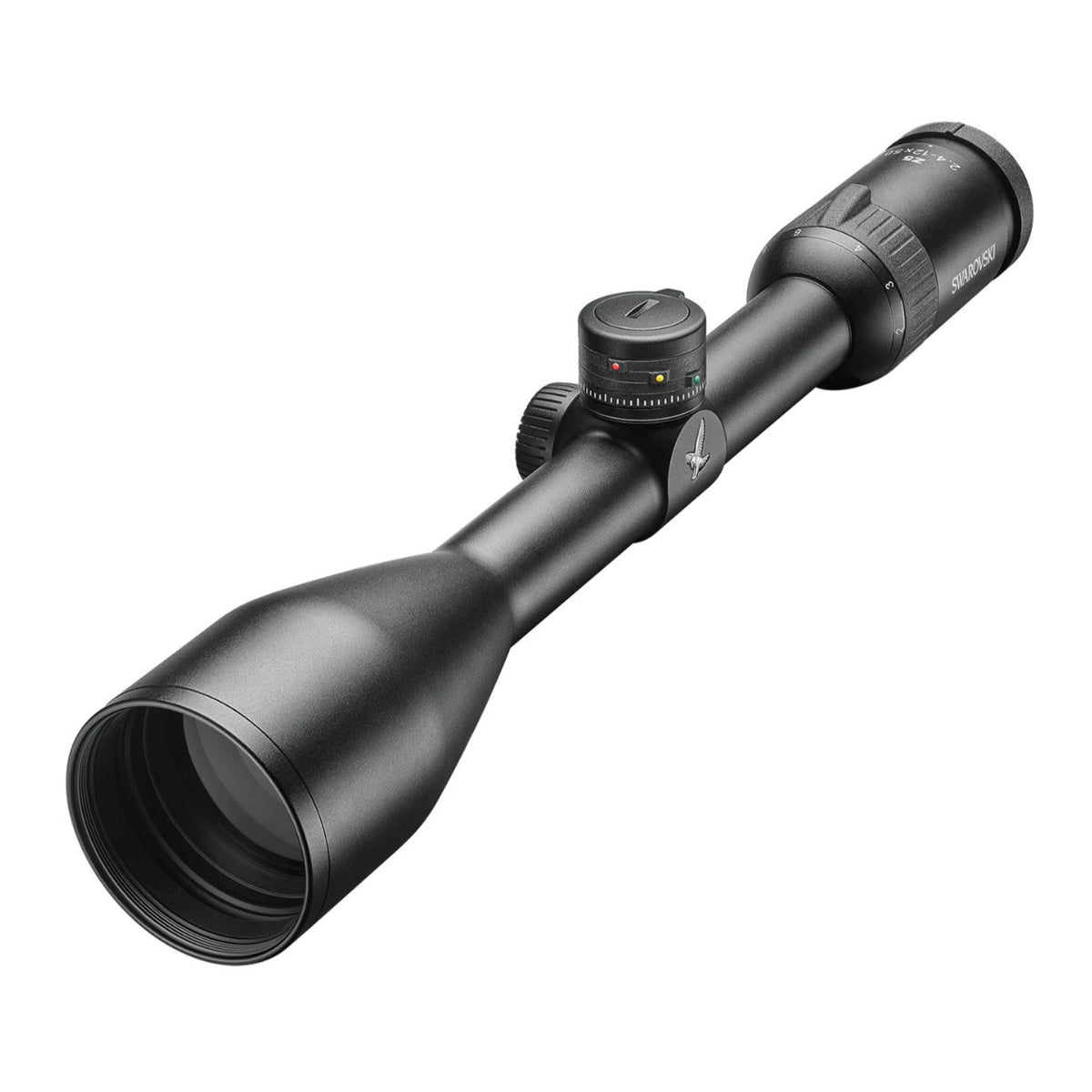SWAROVSKI OPTIK Z5 2.4 to 12x50 BT Riflescope with 4W Reticle (Matte Black)