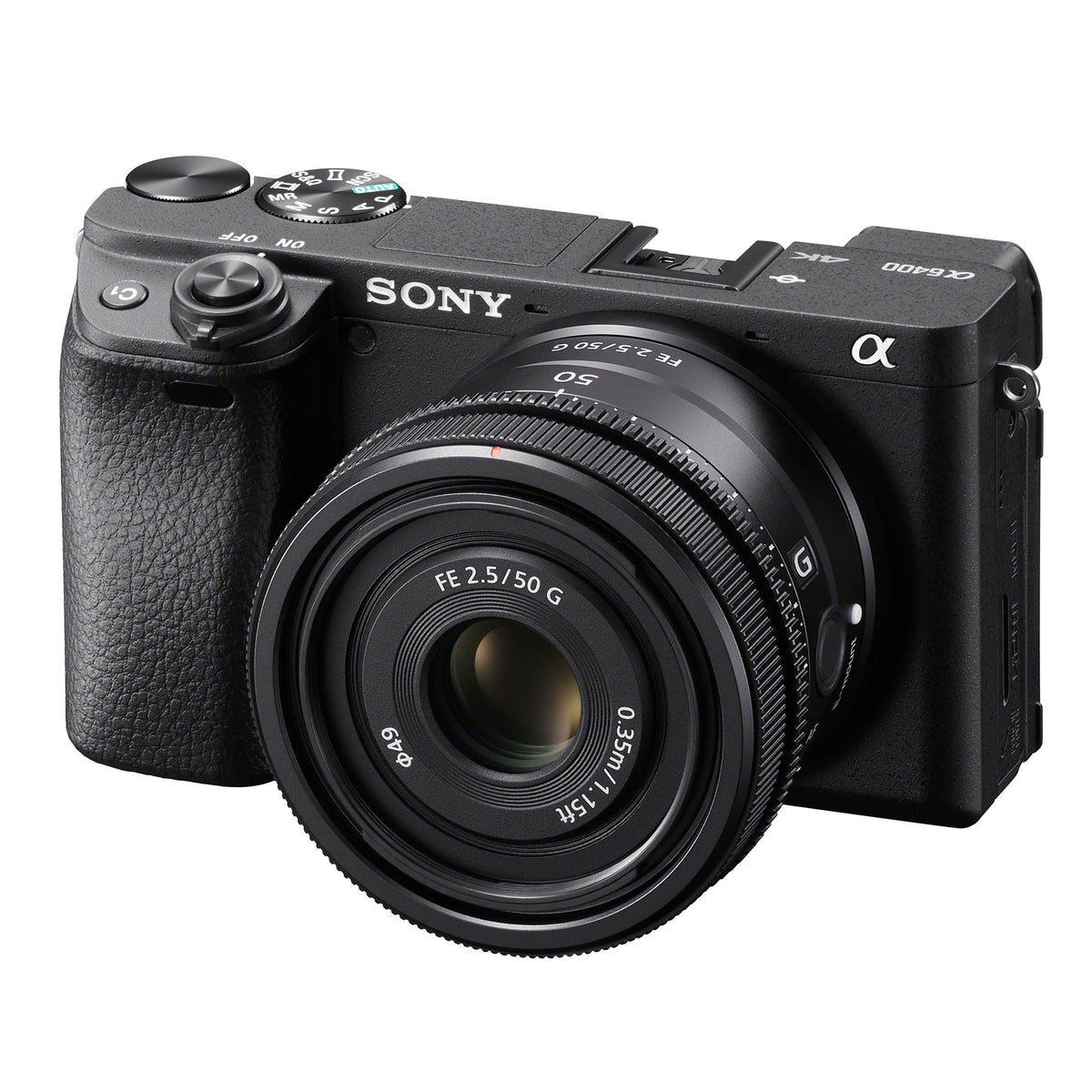 Sony SEL50F25G FE 50mm f/2.5 G Full-Frame Ultra-Compact G Lens with Manfrotto Camera Shoulder Bag II
