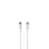 Griffin Powerblock 30W International Travel Adapter USB-C to MFI Charge Sync Lightning Cable Bundle