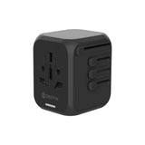 Griffin Powerblock 30W International Travel Adapter USB-C to MFI Charge Sync Lightning Cable Bundle